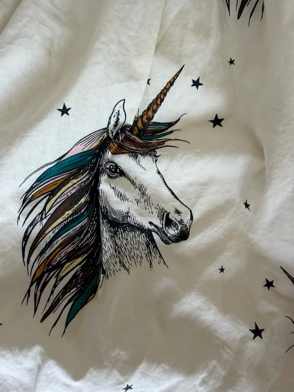 Pink Chicken Olive Dress Unicorn Print 🦄 size 2 great condition smoke pet free